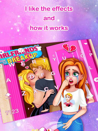 Girlfriends Guide Keyboard Theme for Girls screenshot 3