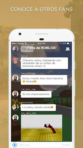 Blox Amino para Roblox en Español screenshot 2