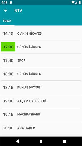 Mobil TV Plus - Canlı TV Rehberi screenshot 2