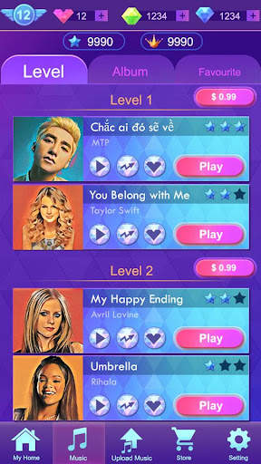 Music Piano Tiles: Music Games screenshot 2