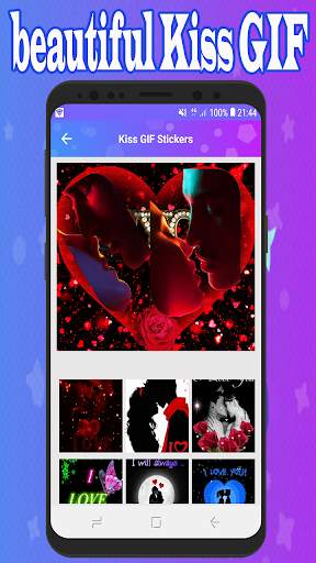 Gif Stickers For WhatsApp-Colorful Emoji screenshot 2