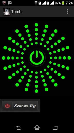 Sensor Torch   Flashlight  LED screenshot 1