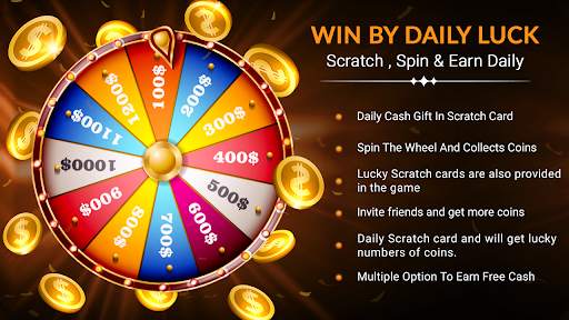 Win By Daily Luck : Scratch, Spin & Earn Daily screenshot 1
