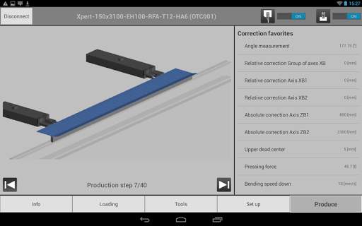 Bystronic Tablet Control screenshot 4