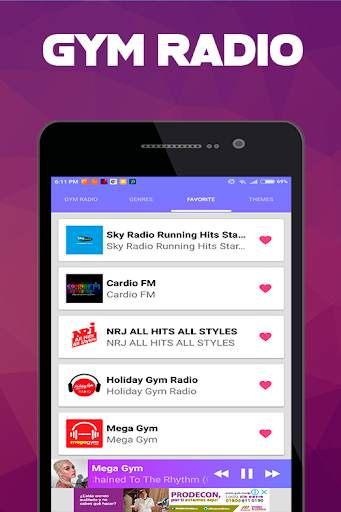 Gym Radio Workout Music App screenshot 4