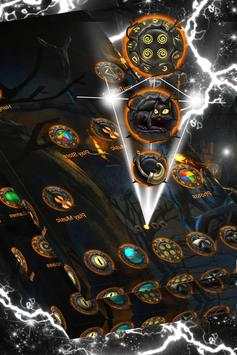 Dark Halloween Launcher Theme screenshot 2