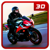 City Highway Motorbike Rider 3D Traffic Racer Game icon