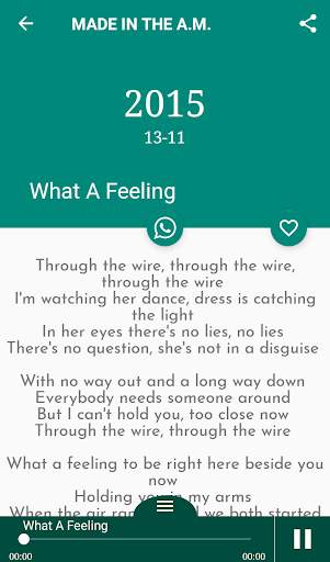 One Direction Songs Lyrics screenshot 3