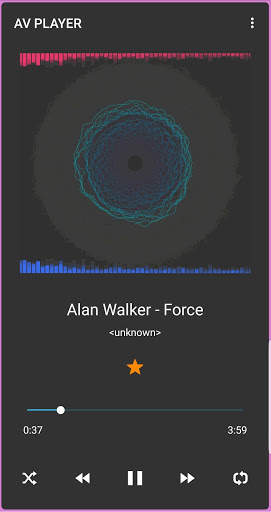 AV Player Lite - Music player & Video player screenshot 6