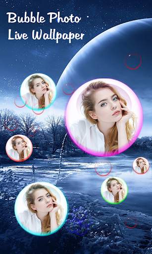 Bubble Photo Live Wallpaper screenshot 2