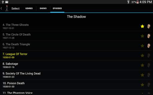 Old Time Radio Player screenshot 8