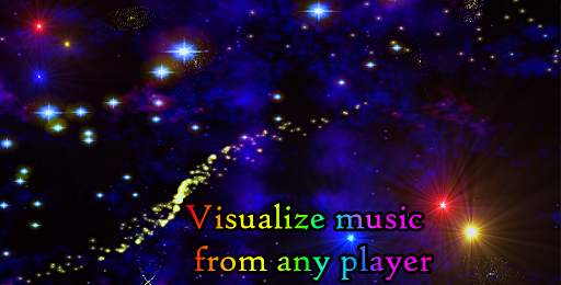 3D Stars Journey - Universe Music Visualizer screenshot 4