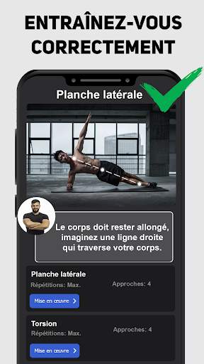 Musculation: Plans & Exercices screenshot 3