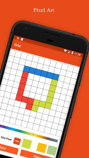 Grid Drawing ( Pixel Art ) скриншот 5