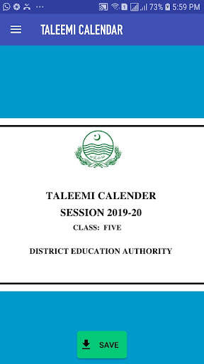 Taleemi Calendar скриншот 7