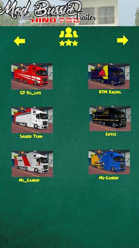 Mod Bussid Truck 700 Trailer screenshot 7