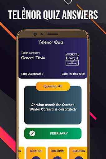 Telenor Quiz Helper - My Telenor Questions Answers screenshot 5