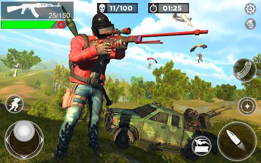 Fps Battleground Cover Fire Frontline Shooter Game screenshot 10