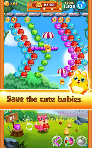 Bubble Cat Rescue screenshot 11