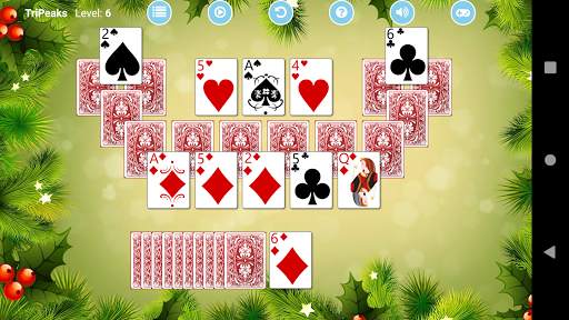 TriPeaks Solitaire - Free screenshot 1