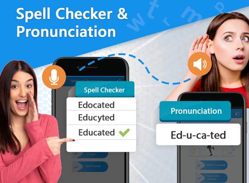 Word Pronunciation & Spell Checker - STT / TTS screenshot 1