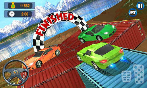 Mega ramp car driving - impossible car flip screenshot 4