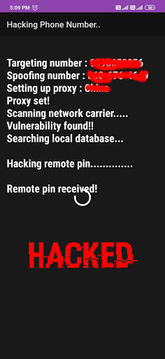 Phone Number Hacker Simulator screenshot 4
