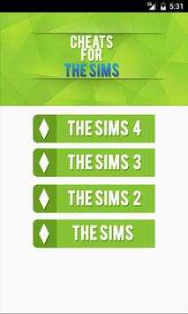 Cheats for The Sims screenshot 1