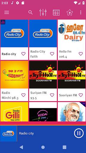 Online Radios - Indian Radio Channels FM screenshot 4
