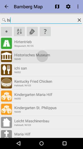 Bamberg Offline City Map screenshot 4