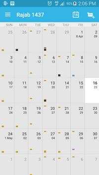 Hijri Calendar screenshot 1