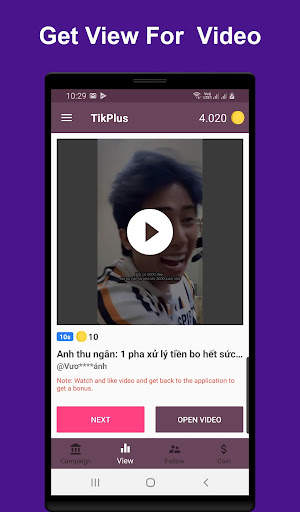 TikPlus - Free Follower, Like & View screenshot 3
