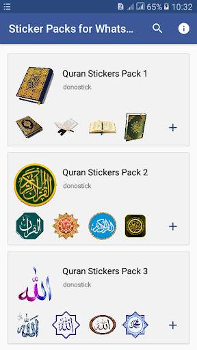 Quran Stickers for WhatsApp - WAStickerApps Pack screenshot 1