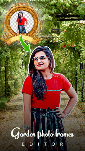 Garden Photo Frames Editor screenshot 5
