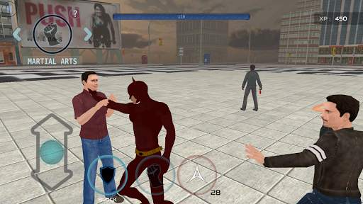Superhero X RPG Fighting Game screenshot 1