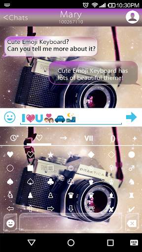 Camera Emoji Keyboard screenshot 3