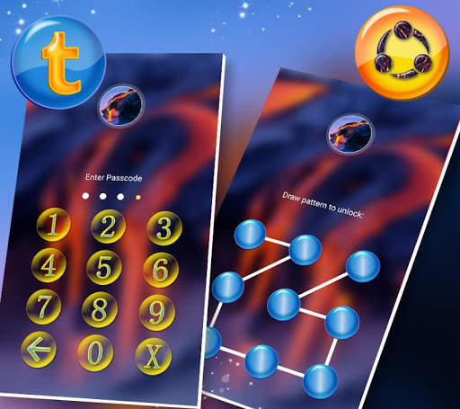 Volcano Hill Launcher Theme screenshot 6
