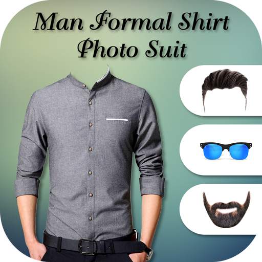 Man Formal Shirt Photo Suit Maker 1.0
