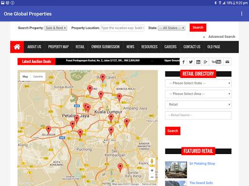 One Global Properties screenshot 12