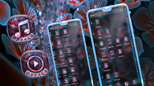 Fractal Flower Launcher Theme screenshot 4