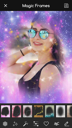 Magic Frame: Sparkle Photo Effect for Pictures screenshot 1