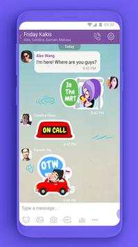 Stickers for Viber 3 تصوير الشاشة