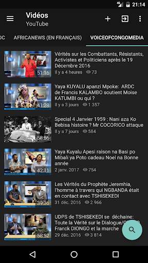 Actualités Congo RDC 9 تصوير الشاشة
