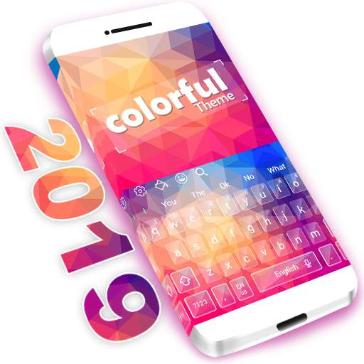 Beautiful Colorful Abstract Keyboard 10001001