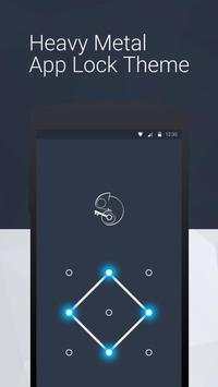 Heavy Metal: App Lock Theme screenshot 1