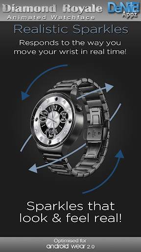 Diamond Royale HD Watch Face screenshot 2