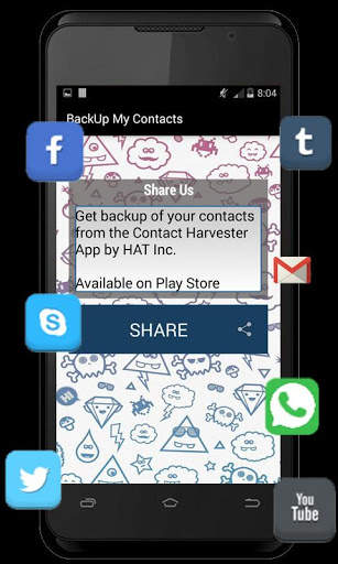 Backup My Contacts screenshot 5