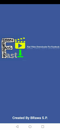 Fast Video Downloader For Facebook : Simple Saver. screenshot 1