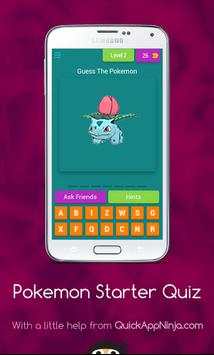 Pokemon Starter Quiz screenshot 3