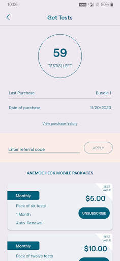 AnemoCheck Mobile screenshot 4